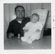Pierick 104.jpg: 1960/12/25 - Christmas - 1960 Tom and Craig